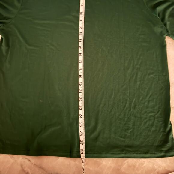 Eberjey Henry Shirt Sz L Long Sleeve Lounge Green Men's Henley Style NWOT - Picture 7 of 7